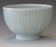 porcelain fluted bowl
